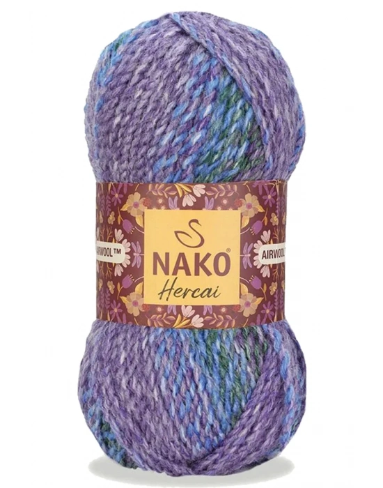 5 Adet Hercai Ebruli Hırka Kazak Atkı Bere El Örgü İpi Yünü 7248