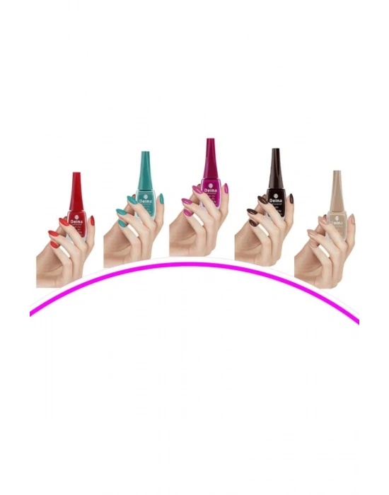 5 Adet Keratinli Besleyici Oje 14 ml SET14
