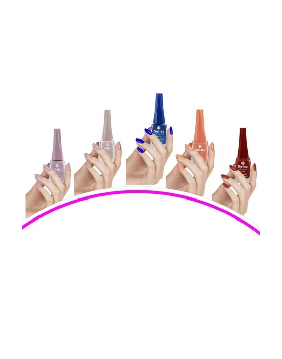 5 Adet Keratinli Besleyici Oje 14 ml SET5