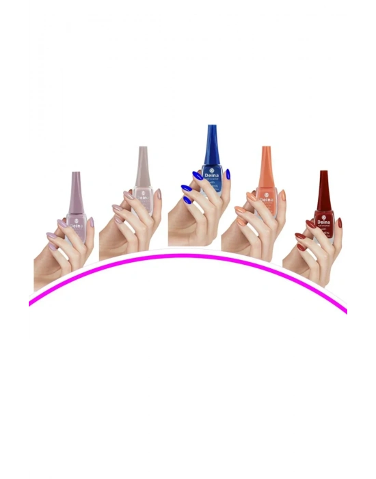 5 Adet Keratinli Besleyici Oje 14 ml SET5