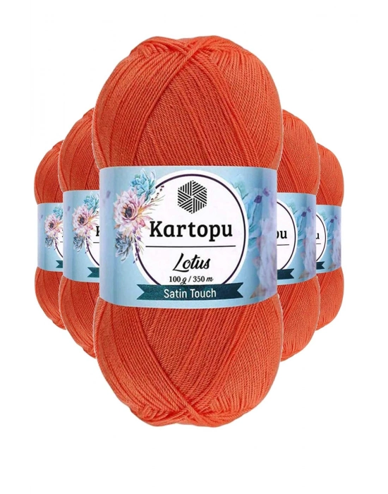 5 Adet Lotus Bikini Büstiyer Bluz Örgü İpi  K211 Yavruağzı