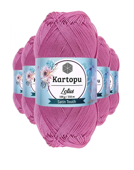 5 Adet Lotus Bikini Büstiyer Bluz Örgü İpi  K775 Leylak