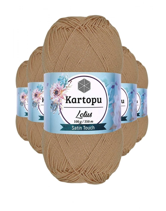 5 Adet Lotus Bikini Büstiyer Bluz Örgü İpi  K837 Ten