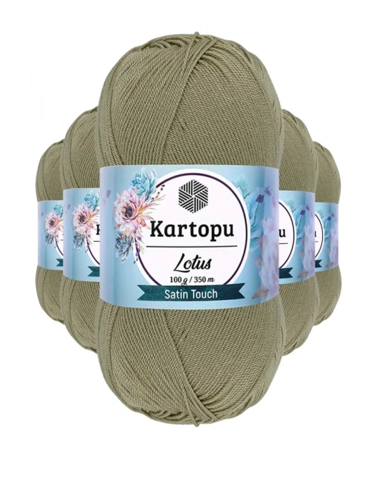 5 Adet Lotus Bikini Büstiyer Bluz Örgü İpi  K874 Bej