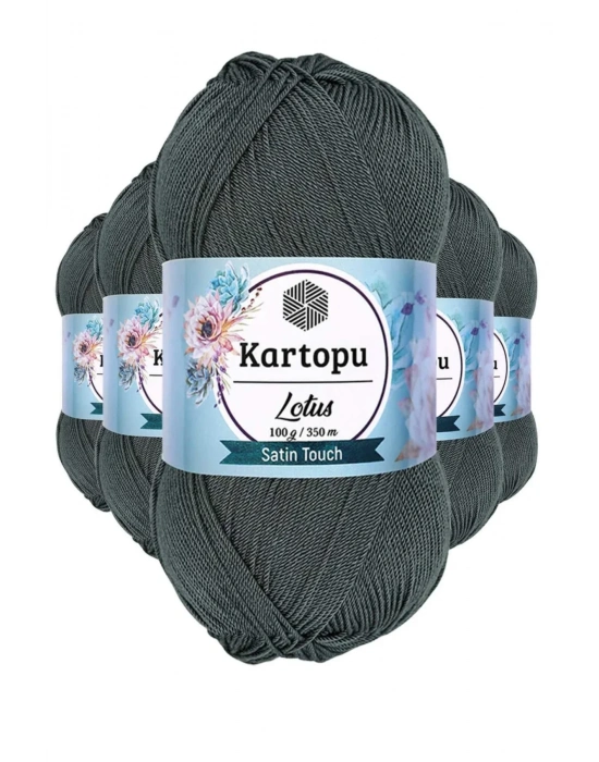 5 Adet Lotus Bikini Büstiyer Bluz Örgü İpi  K944 Füme