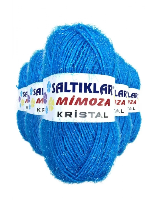 5 Adet Mimoza Kristal Işıltılı Şal Patik Yelek İpi 03