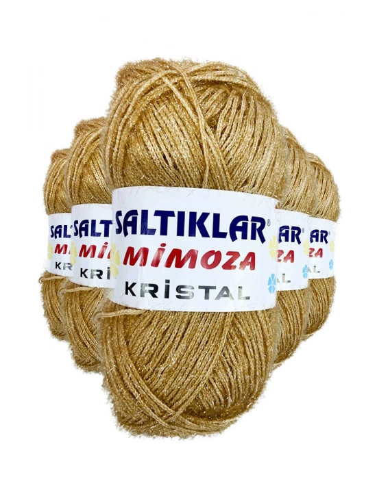 5 Adet Mimoza Kristal Işıltılı Şal Patik Yelek İpi 100