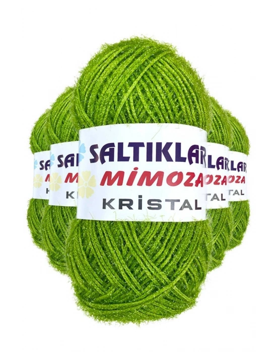 5 Adet Mimoza Kristal Işıltılı Şal Patik Yelek İpi 47