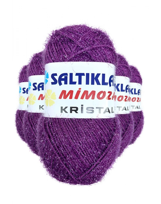 5 Adet Mimoza Kristal Işıltılı Şal Patik Yelek İpi 86