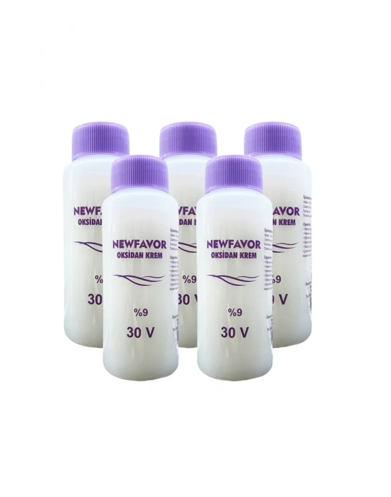 5 Adet Oksidan Krem Saç Boya Sıvısı 9luk 30 volüme 60 ml