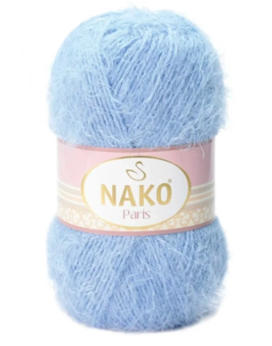 5 Adet Paris El Örgü ipi Yünü Mavi 4129