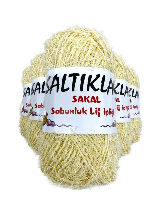 5 Adet Sakal Sabunluk Lif İpliği 65