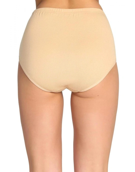 5 Adet Tutku Kadın Yüksek Bel Bato Kalın Lastik Külot S3