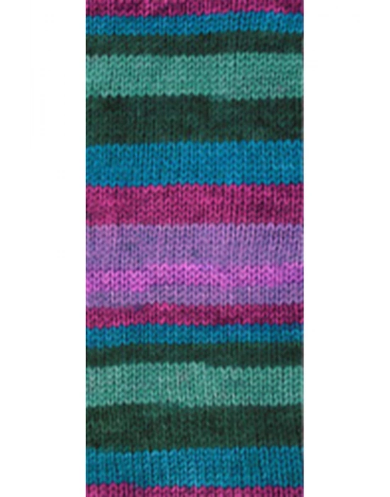 5 Adet Vega Stripe Premium Akrilik El Örgü İpi Yünü No: 82408