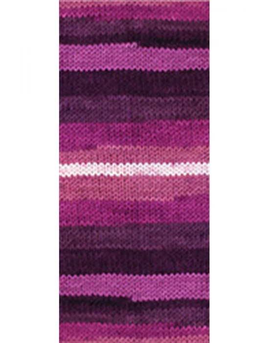 5 Adet Vega Stripe Premium Akrilik El Örgü İpi Yünü No: 82413