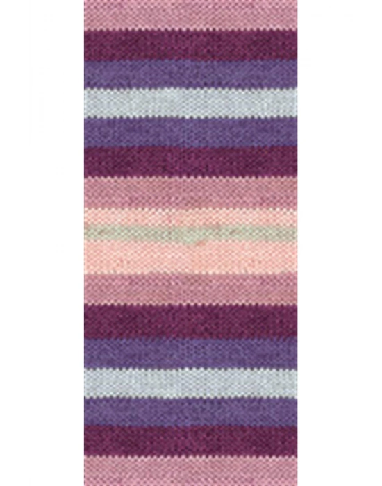 5 Adet Vega Stripe Premium Akrilik El Örgü İpi Yünü No: 82415