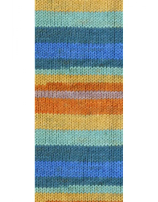 5 Adet Vega Stripe Premium Akrilik El Örgü İpi Yünü No: 82421