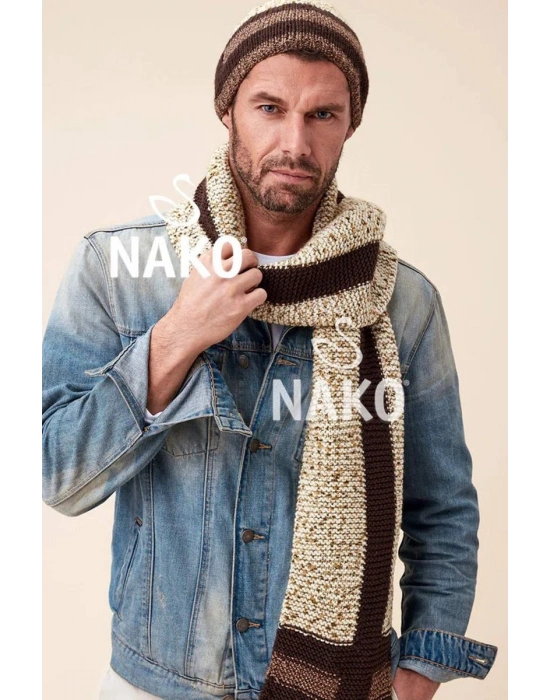 5 Adet Vega Tweed Premium Akrilik El Örgü İpi Yünü No: 35017