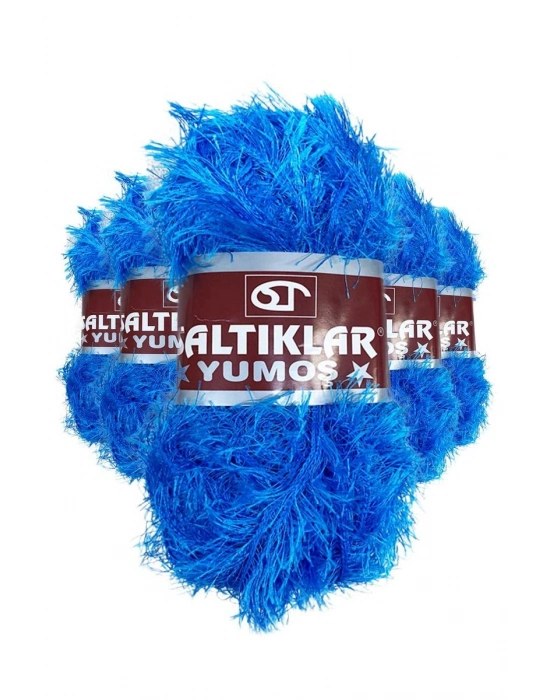 5 Adet Yumoş Sakallı El Örgü Ipi Yünü 03
