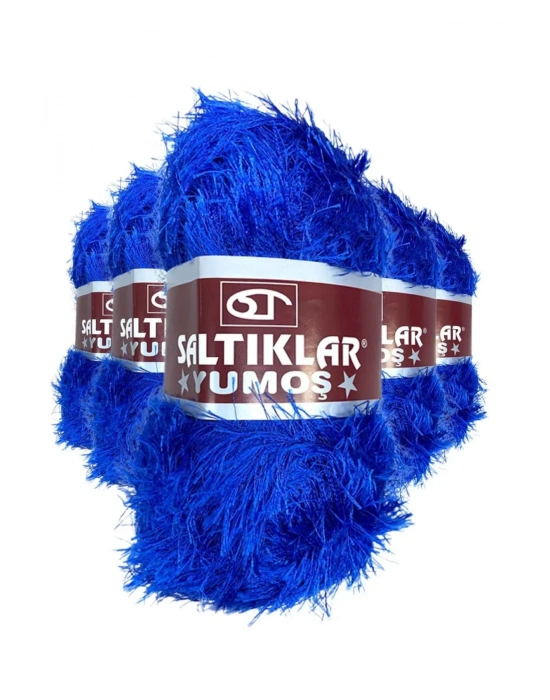 5 Adet Yumoş Sakallı El Örgü Ipi Yünü 04