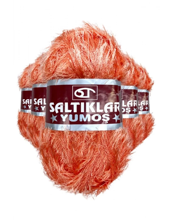 5 Adet Yumoş Sakallı El Örgü Ipi Yünü 19