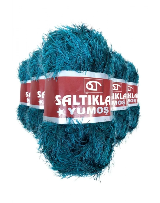 5 Adet Yumoş Sakallı El Örgü Ipi Yünü 39