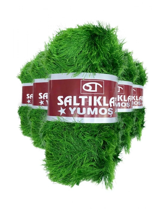 5 Adet Yumoş Sakallı El Örgü Ipi Yünü 41