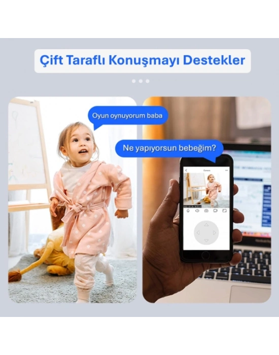 5 Antenli Bebek Ev Güvenlik Kamerası