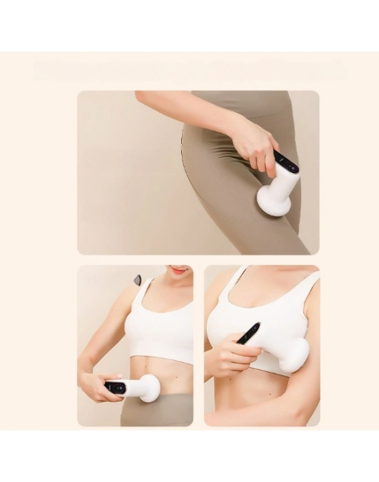 5 Başlıklı Titreşimli Sıkılaştırıcı Masaj Makinesi