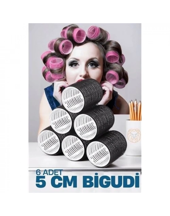 5 Cm Bigudi 6 li Paket