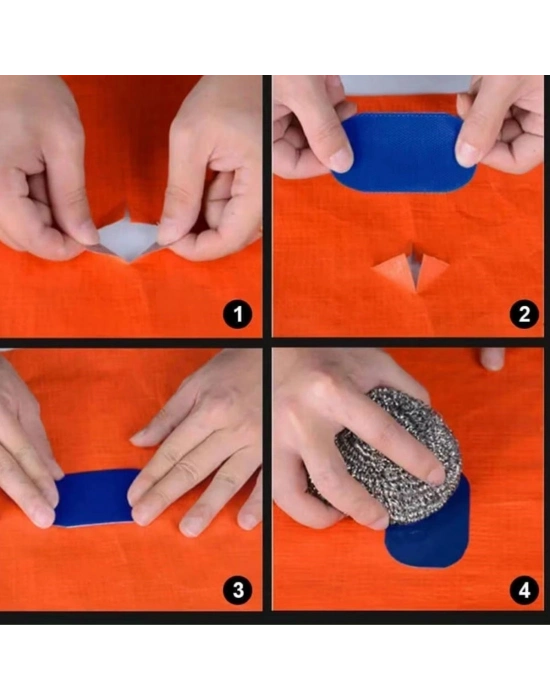 ®  5 cm x 5 mt. Yapışkanlı  Çadır Tente Hortum Tamir Bandı