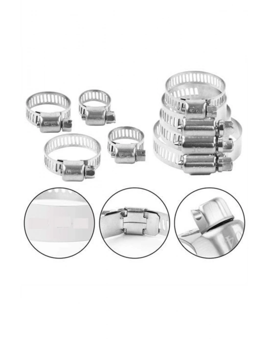 5 Ebat 10 Adet Ayarlı Metal  Seti