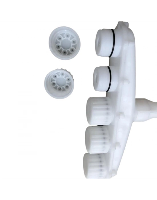 ®  5 Kafalı Peyzaj Bahçe Tarla Çim Sulama Başlığı Yüksek Basınçlı Su Püskürtücü Hortum Aparatı