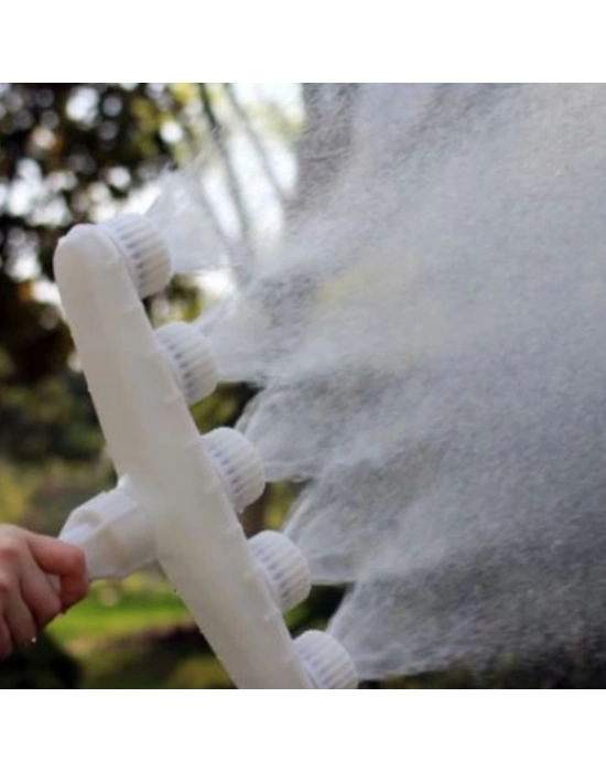 ®  5 Kafalı Peyzaj Bahçe Tarla Çim Sulama Başlığı Yüksek Basınçlı Su Püskürtücü Hortum Aparatı