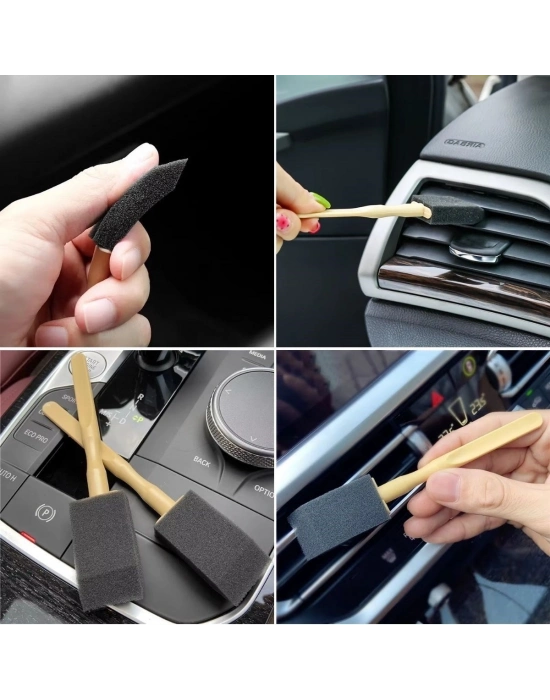 ®  5li Araba Havalandırma Temizleme Fırçaları Klima Çıkışları,Toz Alma&Otomobil İçi Detaylı Mini Temizlik Aparatları