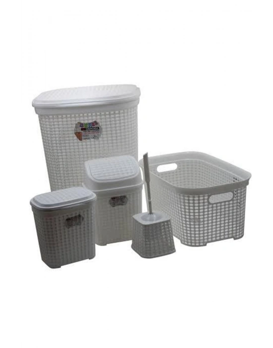 5 Li Çeyiz Seti Banyo Seti Kutulu Royaleks-MRD306-D