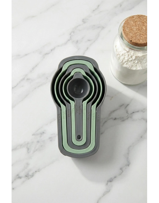 5li Ölçekli Ölçü Kaşığı Ve Kabı Seti (8 cm x 14,5 cm x 3,5 cm)