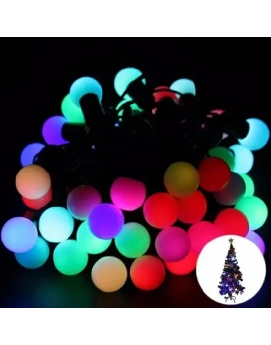 5 Metre 28 LED Fişli RGB Mini Top LED