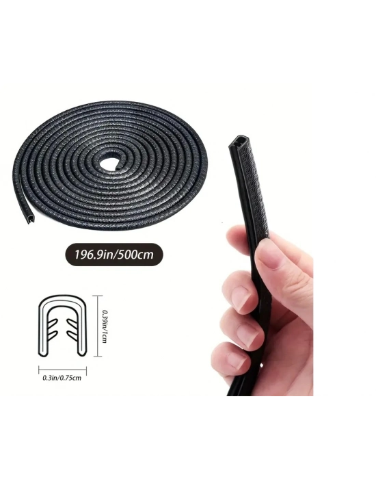 5 Metrelik Araba Kapı Kenar Koruma Şeridi Rulosu