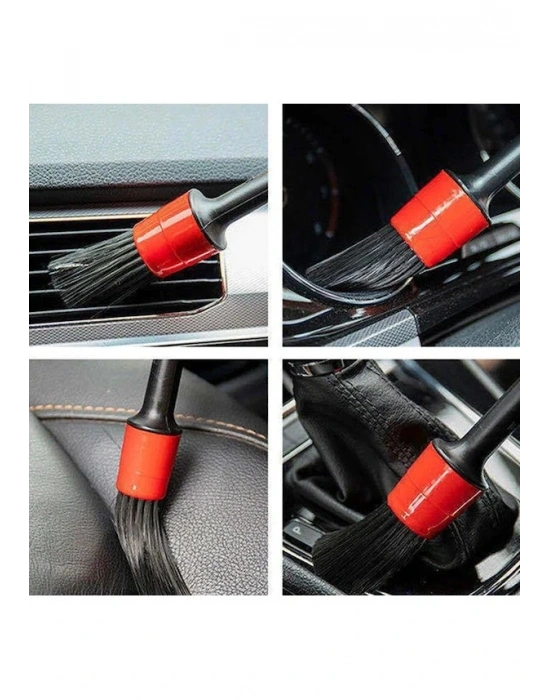 5 Parça Araç Detaylı Temizlik Fırçası İç Dış Motor Temizlik Fırça Seti
