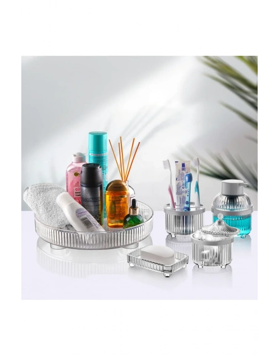 5 Parça Banyo Seti Beyaz