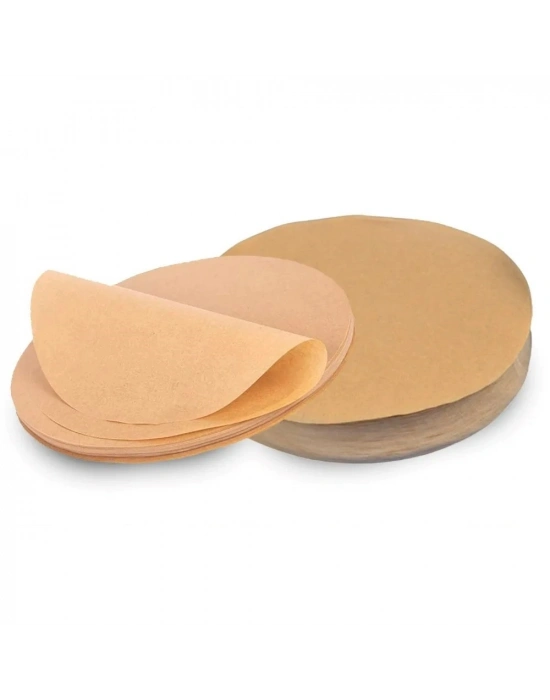 ®  50 Adet Air Fryer Pişirme Kağıdı Yağ Geçirmez  21,5 cm Yuvarlak Model XXL Model Uyumlu