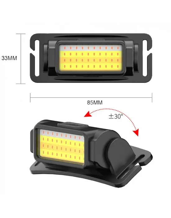 50 Cob Led Kafa Lambası Wt-650