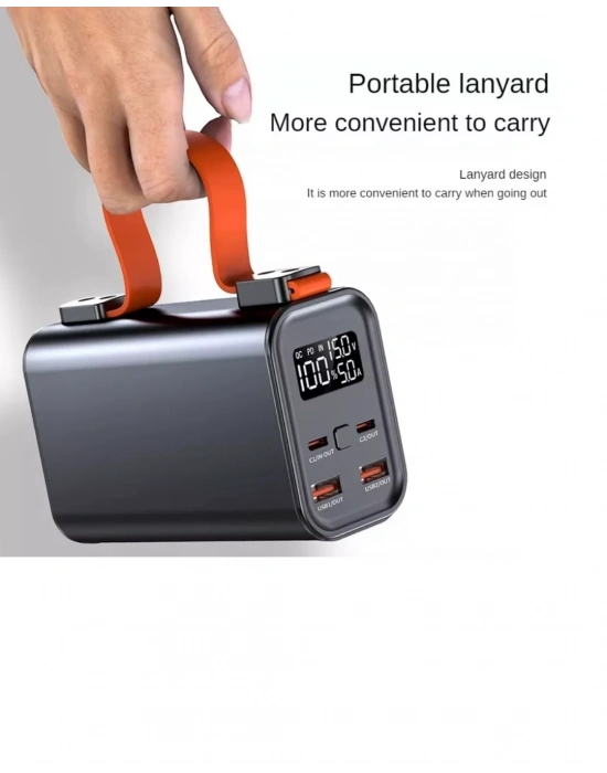 ® 50.000 mAh LED Ekranlı Taşınabilir Şarj Cihazı Süper Hızlı Şarj