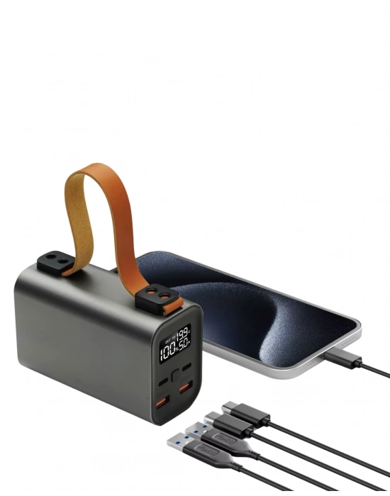 ® 50000mAh Yüksek Kapasiteli Power Bank Çoklu Çıkışlı Fast Charge