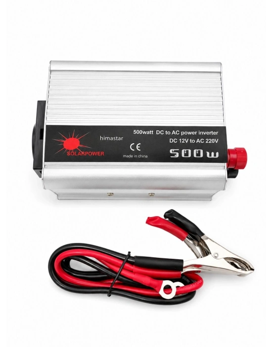 500W Araç İnverter Aküden Priz Dönüştürücü