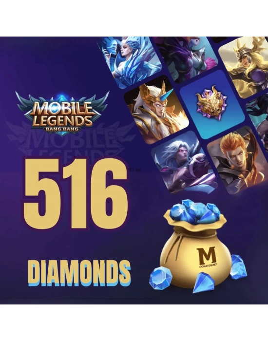 516 Diamantes MLBB (Brasil)