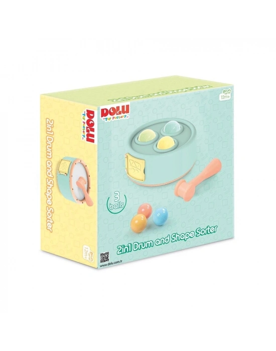 5193 OYUNCAK 2Sİ 1 ARADA DAVUL VE TOP OYUNU