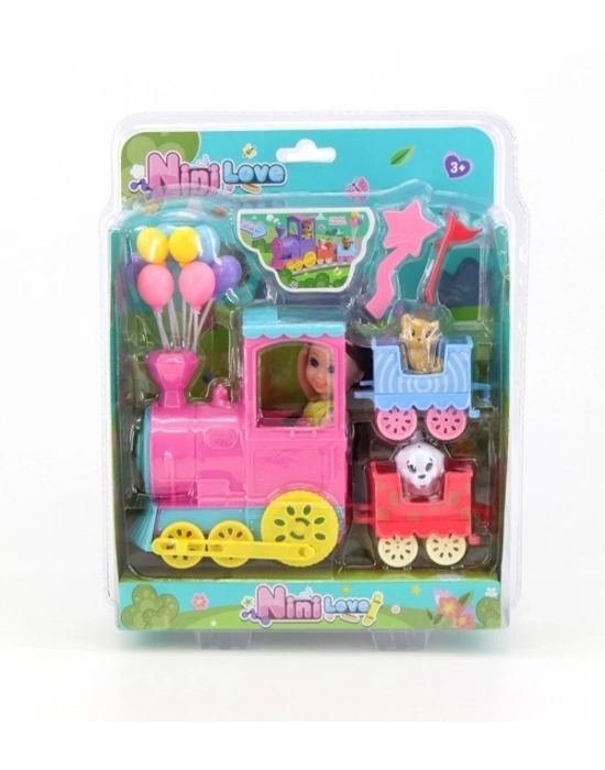 ® 53822 TRENLİ BALONLU MİNİ BEBEK