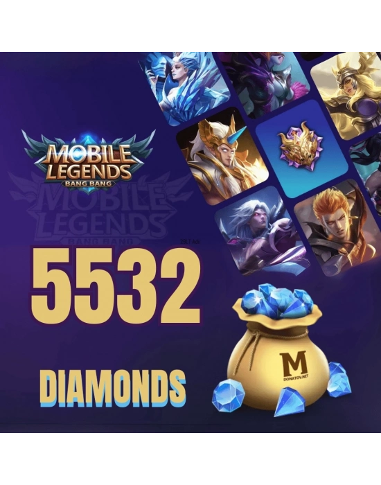 5532 Diamantes MLBB (Brasil)